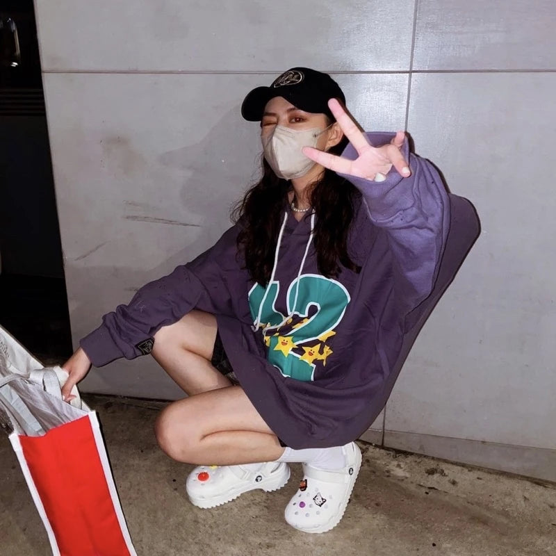 【12:12am】12Starlink Oversized Hoodie💫