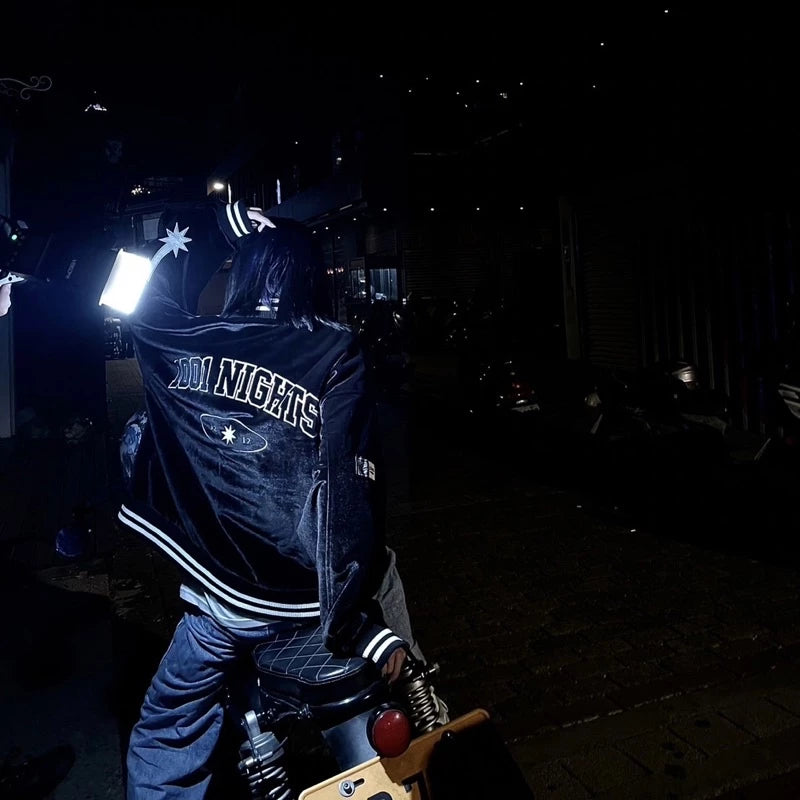 【12:12am】 1001 Night Baseball Jacket