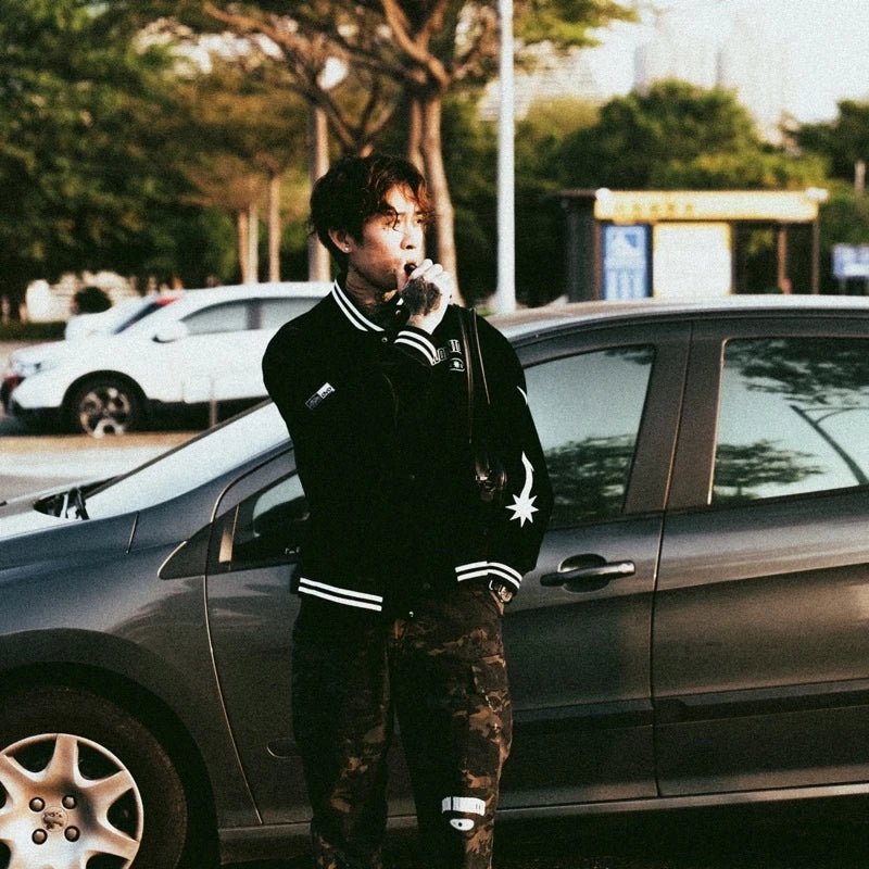 【12:12am】 1001 Night Baseball Jacket