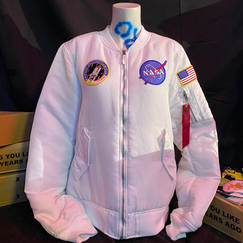 【12:12am】【Vintage items】Alpha Industries NASA Ma-1