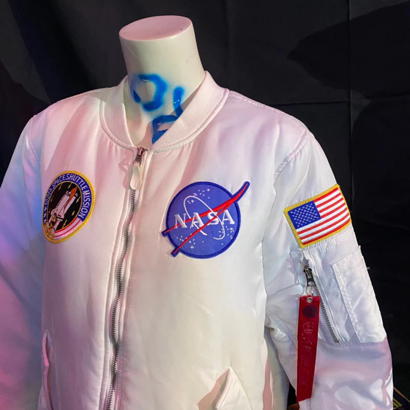 【12:12am】【Vintage items】Alpha Industries NASA Ma-1