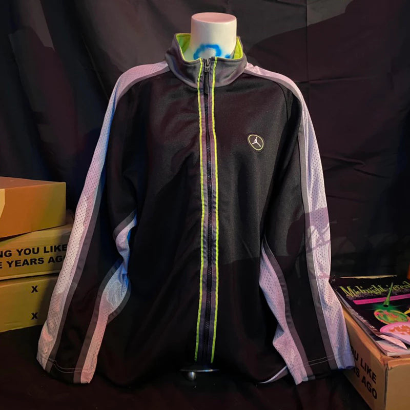 【12:12am】【Vintage】Jordan high collar zip-up jacket