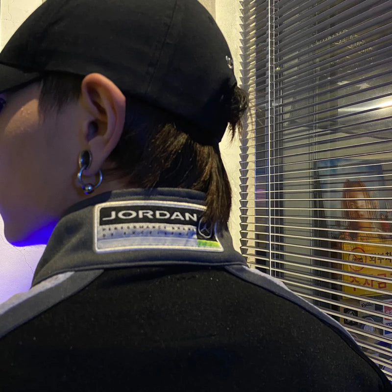 【12:12am】【Vintage】Jordan high collar zip-up jacket