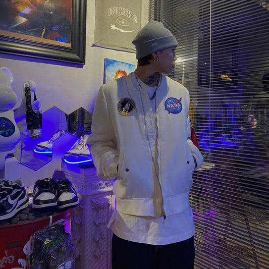 【12:12am】【Vintage items】Alpha Industries NASA Ma-1