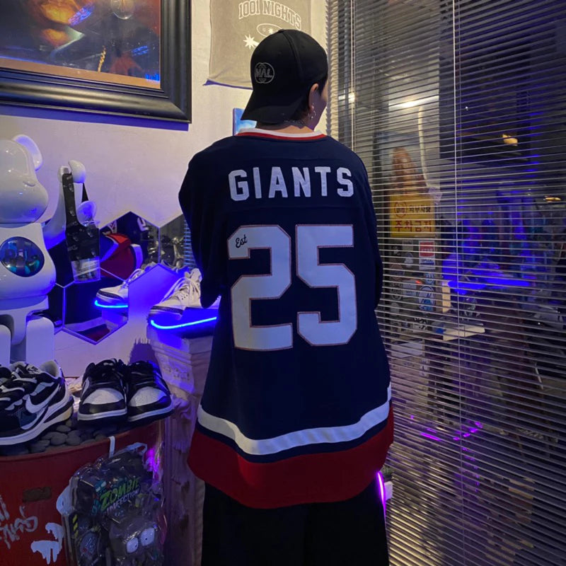 【12:12am】【Vintage】American long-sleeved jersey