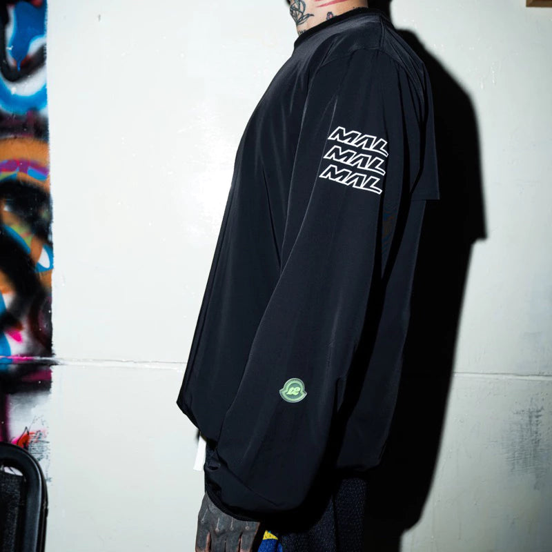 【12:12am】Midnight Airlines Long Sleeve Sports Tee
