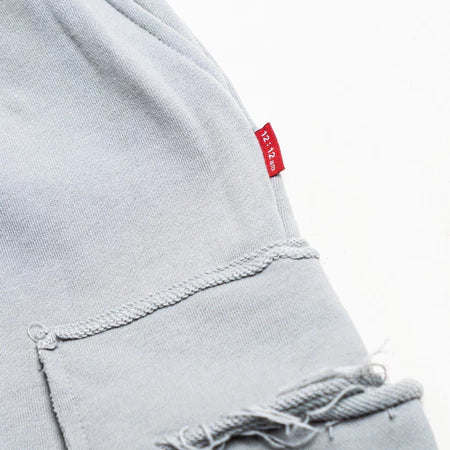 【12:12am】Heavy no edge Cotton Shorts (Gray)