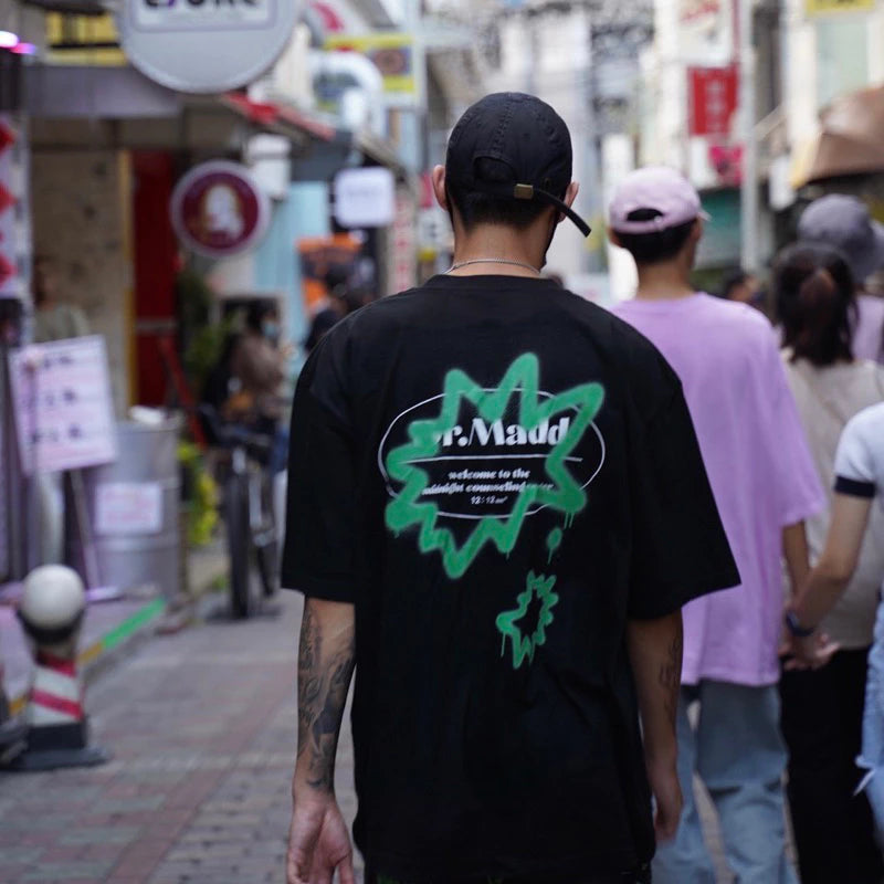 【12:12am】 Dr.Madd Spray Paint Tee