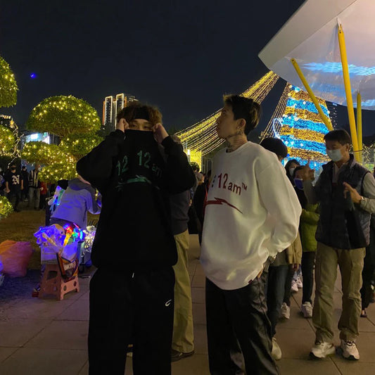 【12:12am】Christmas Meteor Sweatshirt