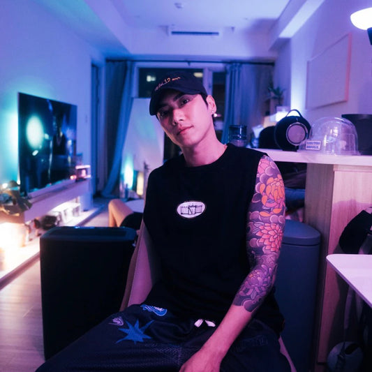 【12⋮12am ™️】Taslon electric embroidery old hat