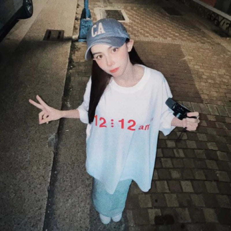 【12:12am】12⋮12am DIY Logo Tee