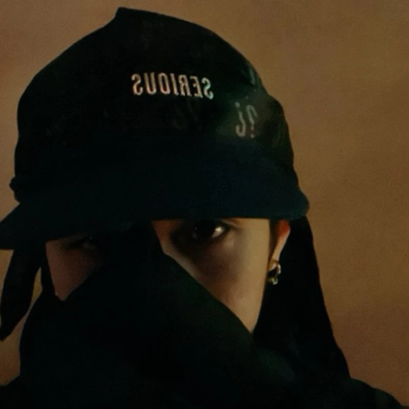 【Serious】Durag full version on both sides (Black)