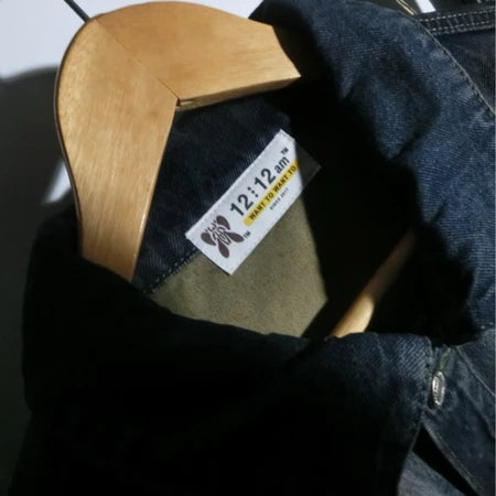 【12⋮12am 】ICHINI Laundered denim jacket