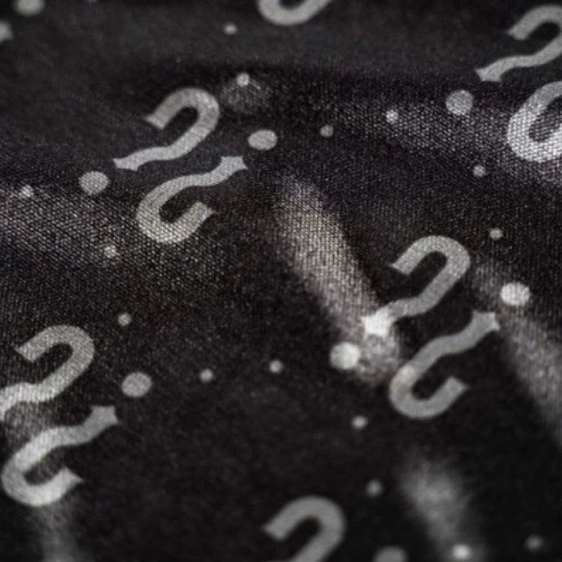 【Serious】Durag full version on both sides (Black)