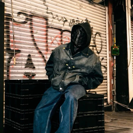 【12⋮12am 】ICHINI Laundered denim jacket