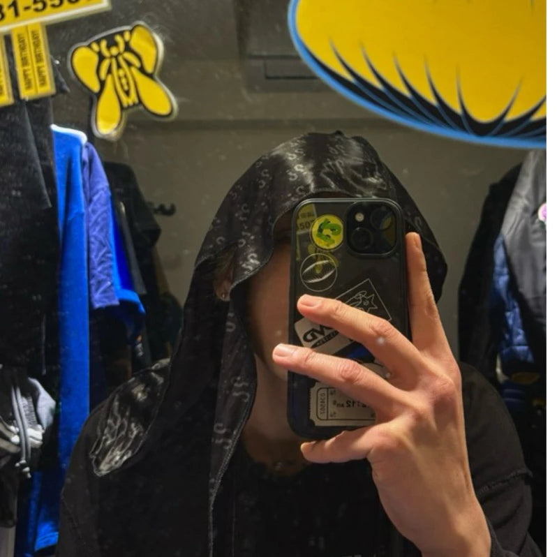 【Serious】Durag full version on both sides (Black)