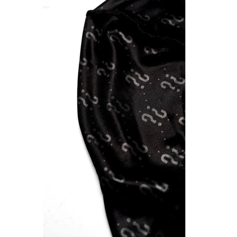 【Serious】Durag full version on both sides (Black)
