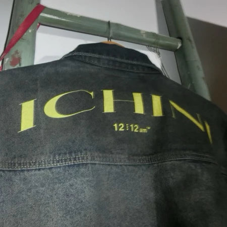 【12⋮12am 】ICHINI Laundered denim jacket