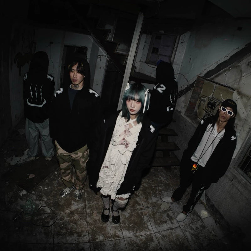 【12:12am】Cosmos hot spring hooded jacket